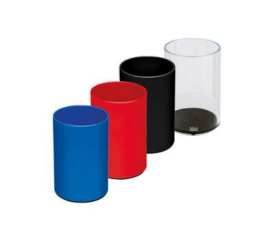 Portapenne a bicchiere Coral - 7,5 x 11 cm - colori assortiti - conf. 12 pezzi - Lebez - 328-ASS - 8007509085868 - DMwebShop