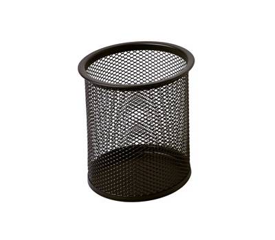 Bicchieri portapenne - rete metallica - 8,5 x 10 cm - nero - Lebez - 1221-N - 8007509036952 - DMwebShop