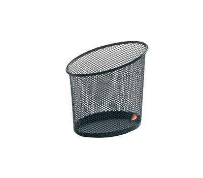 Portapenne Mesh - rete metallica - 10,5 x 7,3 x 10,3 cm - nero - Alba - MESHCUP/N - 3129710008902 - DMwebShop