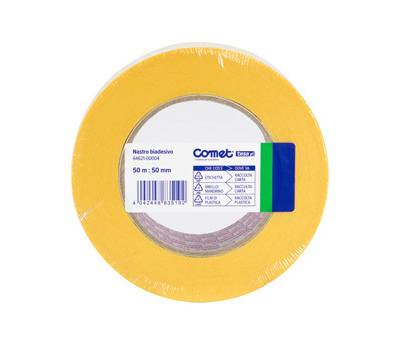 Nastro biadesivo - 50 mm x 50 mt - trasparente - Comet - 64621-00004-02 - 4042448835192 - DMwebShop