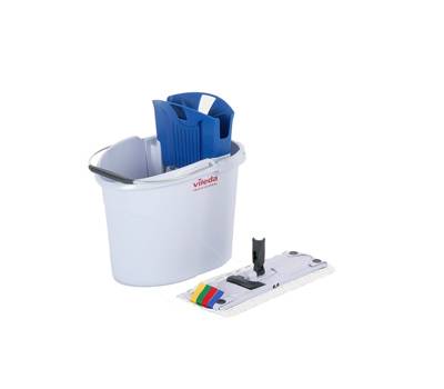 Kit UltraSpeed Mini - secchio da 10 lt - con strizzatore + mop + telaio 34 cm - mix di prodotti in omaggio inclusi - Vileda - 133854 - 34023103143389 - DMwebShop