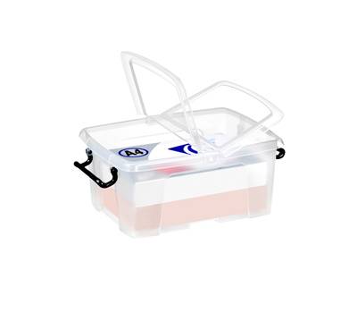 Contenitore multiuso con coperchio - 38,5 x 29,5 x 17,5 cm - 12 lt - PPL - trasparente - Strata - Cep - 2006710110 - 5021711039535 - DMwebShop