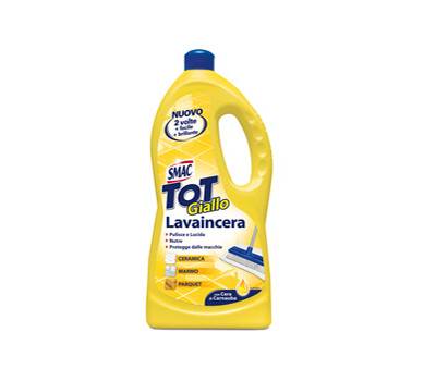 Tot Giallo Lavaincera per pavimenti - cera di Carnauba - 1 lt - Smac M74426 - M74898 - 8002150037501 - DMwebShop