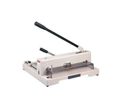 Taglierina a leva alti spessori 3943 - 265 x 450 x 475 mm - 370 mm - A3 - capacita' taglio 150 fogli - con blocca lama - grigio -Titanium - 3943-TI - 8025133033581 - DMwebShop