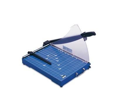 Taglierina a leva 3024 - B4 - 335 x 480 x 415 mm - 392 mm - capacita' taglio 20 fogli - con blocca lama - blu - Titanium - GU3024 - 8025133033550 - DMwebShop
