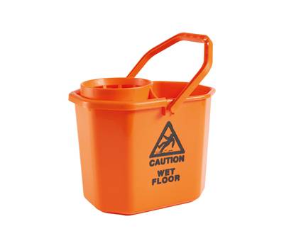 Secchio con strizzatore - PPL riciclabile - 12 lt - rosso - In Factory - 0469G - 8000957046979 - DMwebShop