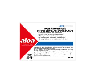 Manutentore Bagni Linea Monodose - superprofumato - bustina da 50 ml - Alca - ALC1039 - 8032937570747 - DMwebShop
