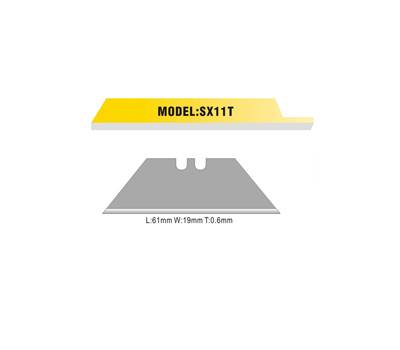Lame trapezoidali di ricambio per cutter (SX 792 / SX 12 6) Artiglio - conf. 10 pezzi - Iternet - 4326 - 8028422543266 - DMwebShop