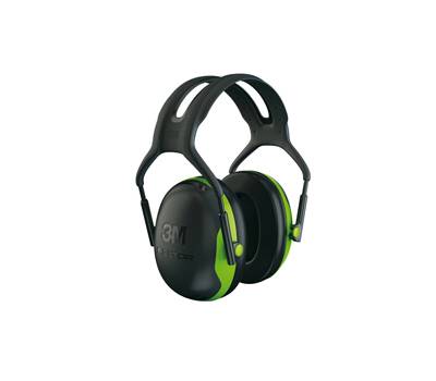Cuffia protettiva Peltor X1A - SNR 27 dB - verde-nero - 3M - 7000103987 - 4046719691982 - DMwebShop