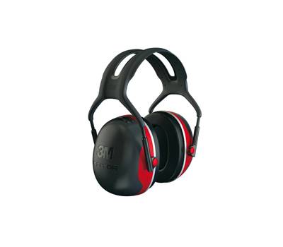 Cuffia protettiva Peltor X3A - SNR 33 dB - nero-rosso - 3M - 7000103991 - DMwebShop