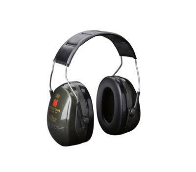 Cuffia protettiva Peltor Optime II - SNR 31 dB - verde - 3M - 7000039619 - 4046719388103 - DMwebShop
