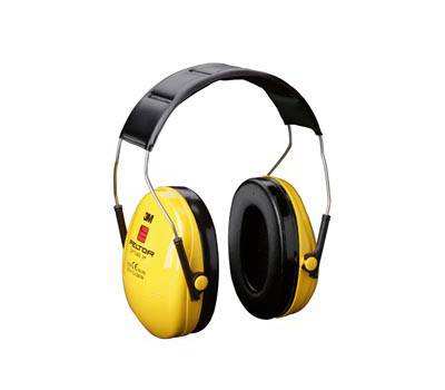 Cuffia protettiva Peltor Optime I - SNR 27 dB - giallo - 3M - 7000039616 - 4046719387908 - DMwebShop