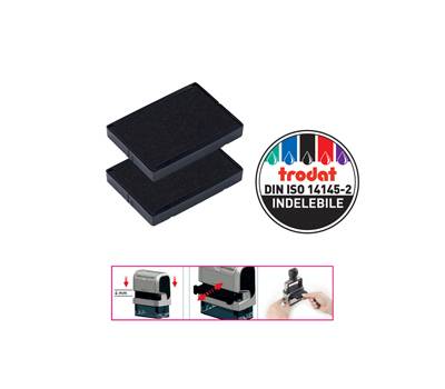 Tampone di ricambio 6/4929 - nero - conf. 2 pezzi - Trodat - 4006. - 9008056040064 - DMwebShop