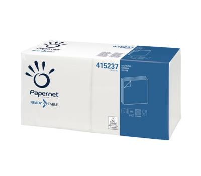 Tovaglioli - 33 x 32 cm - monovelo bianco - conf. 300 pezzi - Papernet - 415237 - 8024929252373 - DMwebShop