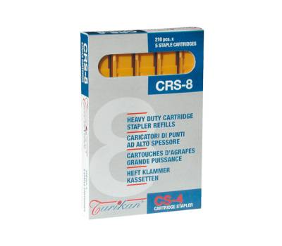 Caricatori CRS6 - 210 punti 8 mm - capacita' massima 40 fogli - giallo - conf. 5 pezzi - Iternet - 0022 - 8028422300227 - DMwebShop