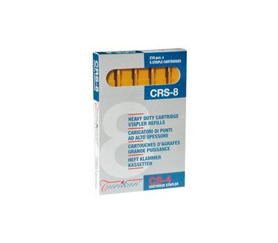 Caricatori CRS6 - 210 punti 8 mm - capacita' massima 40 fogli - giallo - conf. 5 pezzi - Iternet - 0022 - 8028422300227 - DMwebShop