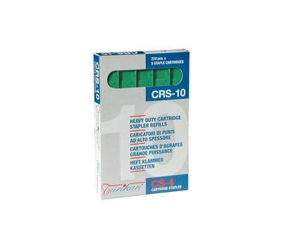 Caricatori CRS6 - 210 punti 10 mm - capacita' massima 55 fogli - verde - conf. 5 pezzi - Iternet - 0023 - 8028422300234 - DMwebShop