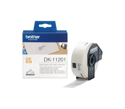 Rotolo 400 Etichette 29 x 90 mm - nero-bianco - Brother - DK-11201 - 4977766628112 - DMwebShop Rotolo 400 Etichette 29 x 90 mm - nero-bianco - Brother - DK-11201 - 4977766628112 - DMwebShop
