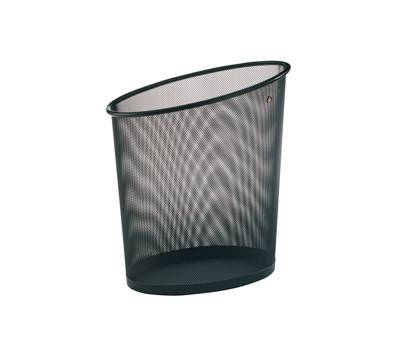 Cestino gettacarte Mesh 18 lt rete metallica nero - 6472