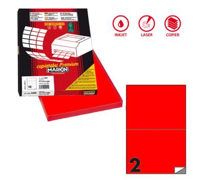 Etichette adesive C 509 in carta permanenti 210 x 148,5 mm 100 fogli - 7762