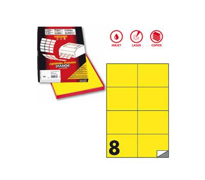 Etichette adesive C 512 in carta permanenti 105 x 74,25 mm 100 fogli - 7756
