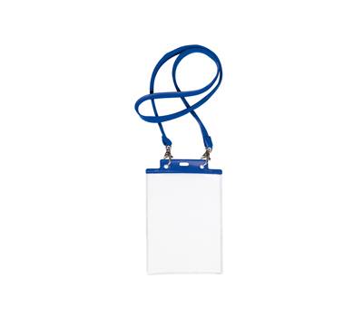 Portanome Pass 7 St mt cordoncino blu 15 x 21 cm A5 blu - 8077