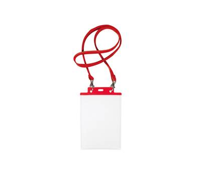 Portanome Pass 7 St mt cordoncino rosso 15 x 21 cm A5 rosso - 7757