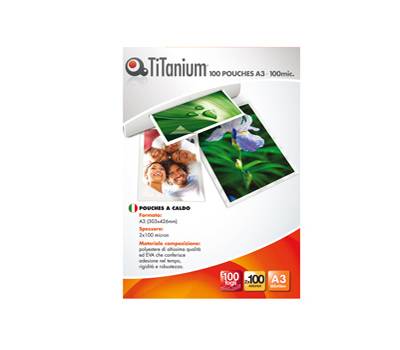 Pouches A3,303 x 426 mm 2 x 100 micron - 5984