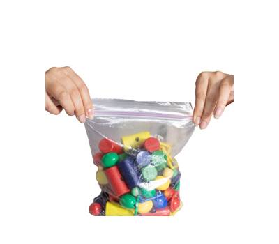 Sacchetti Zip 12 x 17 cm 45 micron PE trasparente Viva 3080 - 6425