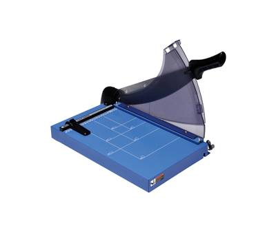Taglierina a leva 3040 con blocca lama 44,5 x 28,2 cm 360 mm A4 40 fogli blu - 8034