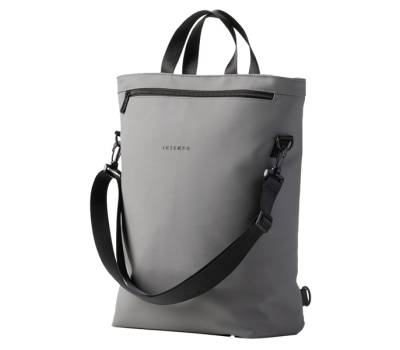 Borsa zainabile Roll-top Drop - 30 x 44 x 14 cm - gomma - grigio - In Tempo - 9234DR22 - 8029221861810 - DMwebShop - 1