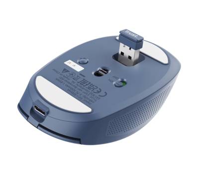 Mouse OZAA wireless - blu - Trust - 24934 - 8713439249347 - DMwebShop - 3