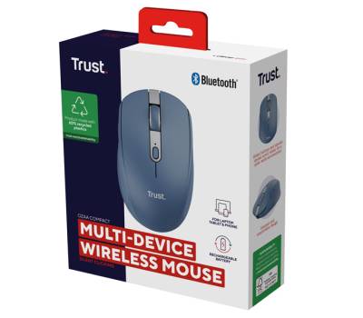 Mouse OZAA wireless - blu - Trust - 24934 - 8713439249347 - DMwebShop - 4