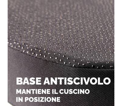 Cuscino Breyta Comfort - 6 x 43 x 43 cm - in tessuto - nero - Fellowes - 100119850 - 43859803040 - DMwebShop - 5