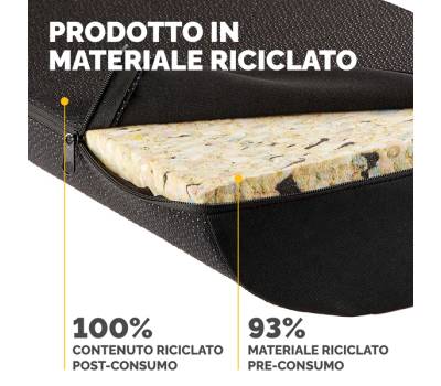 Cuscino Poggiapiedi Breyta - 10 x 45 x 30 cm - nero - Fellowes - 100119851 - 43859803088 - DMwebShop - 2