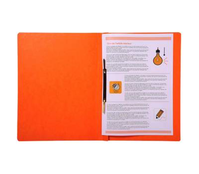 Cartella ad aghi - arancione - conf. 25 pezzi - Exacompta - 39994E - 3130630399940 - DMwebShop - 1