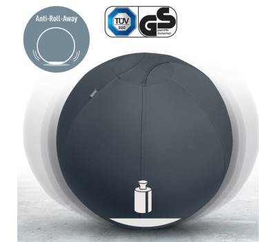 Palla Ergo Active - da seduta - 65 cm - grigio scuro - Leitz - 65420089 - 4002432134779 - DMwebShop - 2