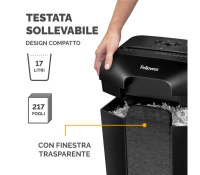Distruggidocumenti LX 50 - a frammenti - Fellowes - 4406001 - 43859771103 - DMwebShop - 4