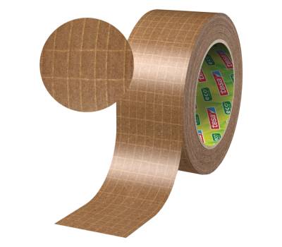 Nastro adesivo Tesapack Eco - paper ultra strong ecoLogo - 25 mt x 5 cm - avana - conf. 6 pezzi - Tesa - 56000-00000-00 - 4063565170867 - DMwebShop - 1
