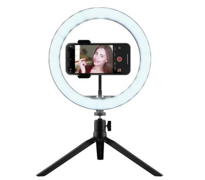 Kit di anelli luminosi Maku - per vlog - nero - Trust - 24393 - 8713439243932 - DMwebShop - 1