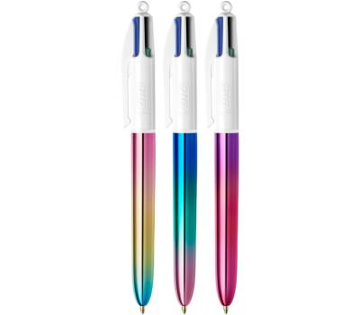 Penna 4 Colours Gradient - colori assortiti - expo 30 pezzi - Bic - 511031 - 3086125110319 - DMwebShop - 1