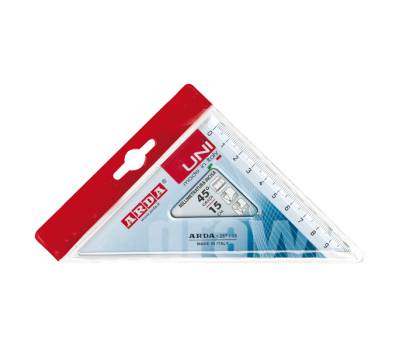 Squadra Uni 45 gradi 15 cm - 10196 - 1