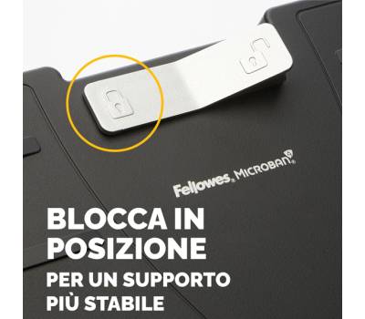 Poggiapiedi regolabile con sistema antibatterico Microban - 19027 - 4