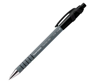 Penna a sfera a scatto Flexgrip Ultra punta 1 mm nero confezione 30 - 6 pezzi - 15992 - 1