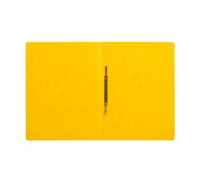 Cartella con pressino cartone A4 giallo - 1099 - 1