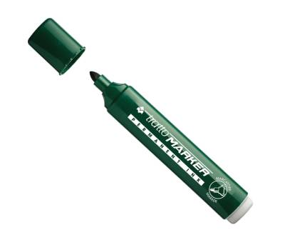 Marcatore permanente Marker punta tonda 2,5 mm verde - 2349 - 1