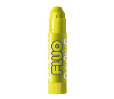 Tempera solida in stick Playcolor 10 gr colori fluo astuccio 6 stick fluo - 18426 - 1