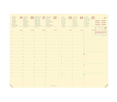 Agenda settimanale Affari Prestige ml 2026,10 x 15 cm silk nero - 2421 - 1