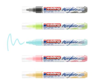 Marcatore permanente acrilico 5100 punta tonda da 2 a 3 mm - 15606 - 1