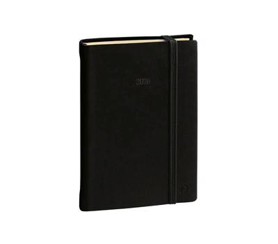 Agenda giornaliera Daily 21 Prestige 2026,13 x 21 cm copertina Silk nero - 2464